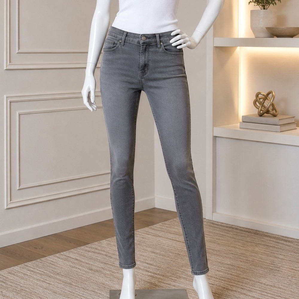 Levi's Womens Jeans 311 Shaping Skinny Gray Denim 28